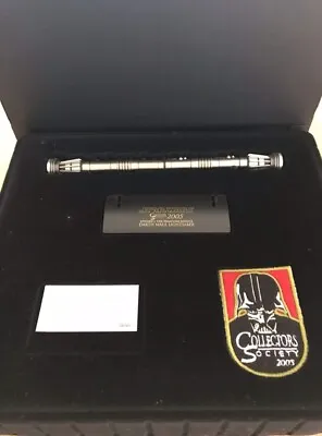 Star Wars Master Replicas .45 Darth Maul Lightsaber Colletors Society SW-400 • £80