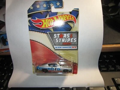 $1.86 • Buy 2020 Hot Wheels STARS & STRIPES '68 HEMI BARRACUDA #4/10 