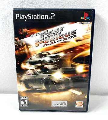 PS2 The Fast And The Furious (Sony PlayStation 2 2006) • £11.88