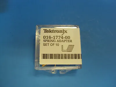 Q   NEW Set Of 10 Tektronix 016-1774-00 Spring Adapter For P6209 P6249 P7240 TAP • $18