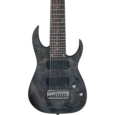 Ibanez RG9PB RG Axe Design Lab 9-String Electric Guitar Transparent Gray Flat • $1299.99