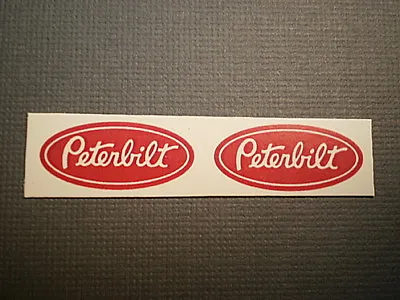 1/24 1/25 Model Big Rig - Peterbilt Decals - Semi Tractor-Trailer Truck • $2.49