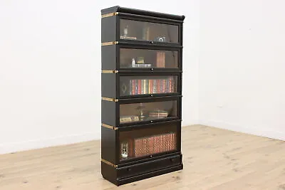 Lawyer Antique 5 Stack Mahogany Bookcase Or Display Globe #47420 • $2300