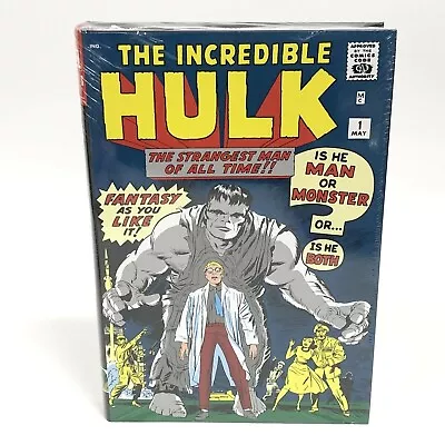 Incredible Hulk Omnibus Vol 1 Kirby DM Cover New Ptg Marvel Comics HC Sealed • $64.95