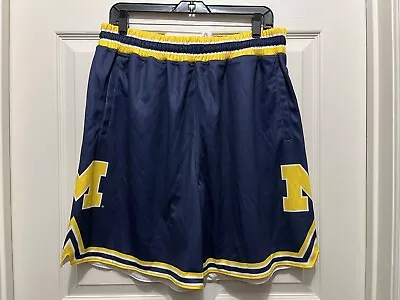 19Nine Michigan Wolverines Shorts Fab 5 Vintage Jersey 1991-92 NCAA Mens Size XL • $99.99