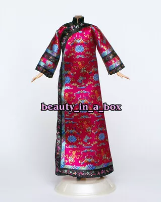 Chinese Satin Dress China Fashion For Barbie Doll • $42.93