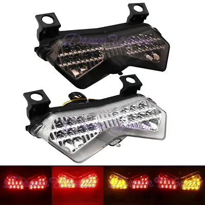 LED Turn Signals Tail Light For Kawasaki ZX6R ZX636 ZX6RR Z750 Z1000  2003 2004 • $28.98