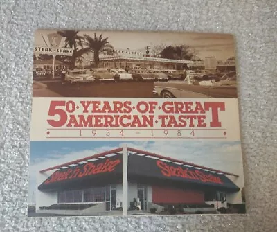 Vintage Steak And Shake 50 Years Of Great American Taste 1934-1984 Calendar • $9.99