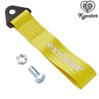 $16.38 • Buy High Strength KYOSTAR JDM Racing Front&Rear Tow Towing Strap Belt Hook Universal