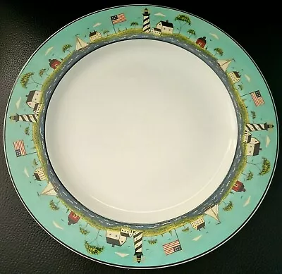 Sakura Coastal Breeze Dinner Plate 11  Lighthouse • $12.87