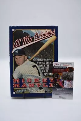 All My October Mickey Mantle Autographed Book (JSA COA W/ Letter) • $350