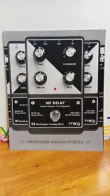 Moog Analog Guitar Effects Minifooger 2015 Print Ad.  11 X 8.5   A2 • $6.95