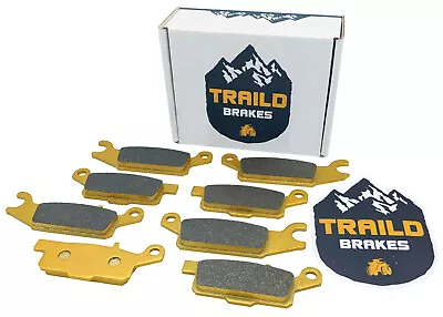 Yamaha Grizzly 700/550 2007-2023 Ceramic Brake Pad Set Front & Rear • $46.79