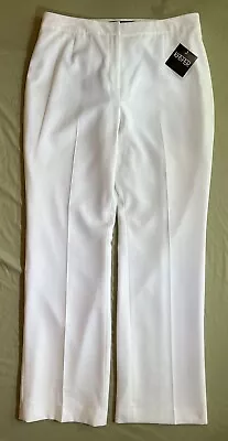 Kasper Women’s Size 10 Vanilla Ice Flat Front Dress Pants. Fully Lined.  NWT. • $26.50