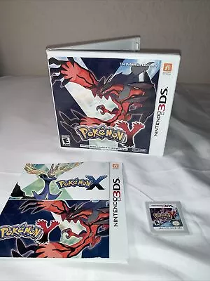 Pokemon Y (Nintendo 3DS 2013) Complete Tested Works CIB Mint More In Store • $66.48