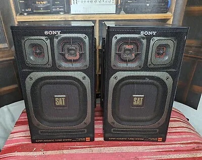 2 SONY APM-209 Speakers • $124.99