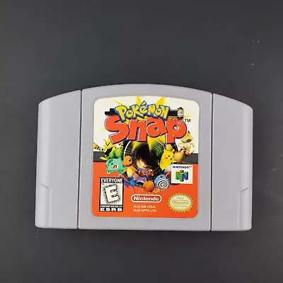 Pokemon Snap - Nintendo 64 [N64] Game Authentic Tested & Working Cartridge Only • $24.99