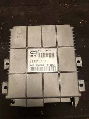 Peugeot 106 205 309 1.1 8 Valve Ecu Magneti Marelli 9621760680 16227.024 • £24.99