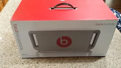 Beatbox Portable Beats By Dr. Dre 30 Pin Ipod Dock Bluetooth Speaker White New. • $265