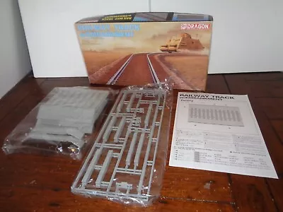 DRAGON 1/35 Quartermaster Series 3825 Railway Track With Embankment • £44.99