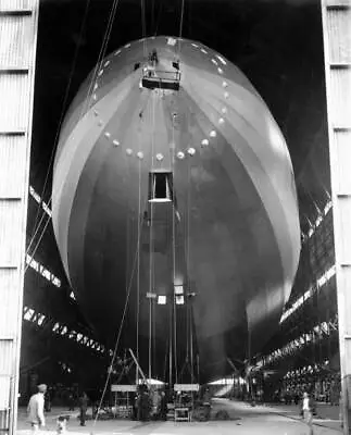 The R101 Airship In A Hangar At Cardington In Bedfordshire Old Photo • $5.78