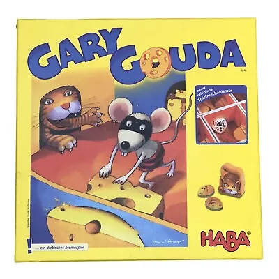 HABA 4246 Gary Gouda Cat & Mouse Cheese Memory Maze Board Game. 100% Complete • $33.33