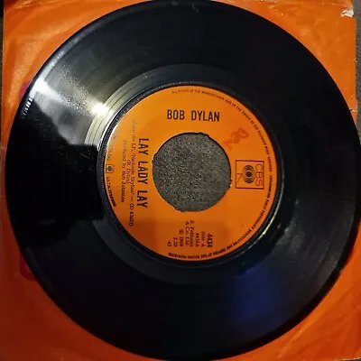 £5.99 • Buy Bob Dylan -  Lay Lady Lay - 7  Vinyl Single - VG/VG (play Tested) Free Postage 