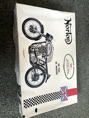 RARE Vintage PROTAR NORTON GRAND PRIX 500cc Motorcycle Model Kit 1:9 Scale #109 • £84