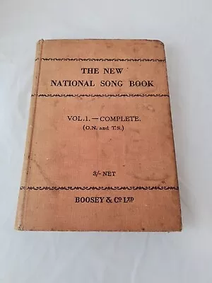 1938 The New National Song Book Boosey Hawkes  • £25