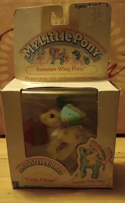 Vintage 1988 Hasbro My Little Pony  G1 Summer Wing Little Flitter In Box! • $299