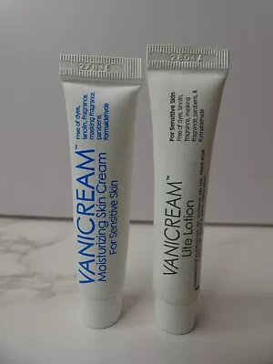 Vanicream Mini Sensitive Skin Cream & Lite Lotion 0.25 Fl Oz 7g Each New • $8.99