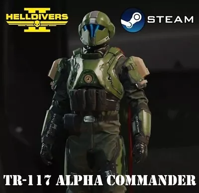 TR-117 Alpha Commander Armor Steam Key - Helldivers 2 INSTANT DELIVERY • $5.49