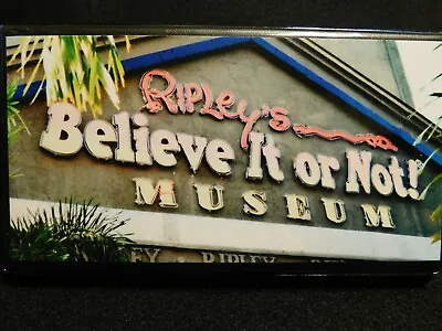 Elongated Pressed Penny Souvenir Album Book ... Ripley's Believe It Or Not • $6.50