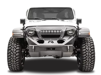 Fab Fours GR4650-1 (IN STOCK) Grumper Winch Ready Bumper Fits 18-23 Jeep JL JT • $2103.40