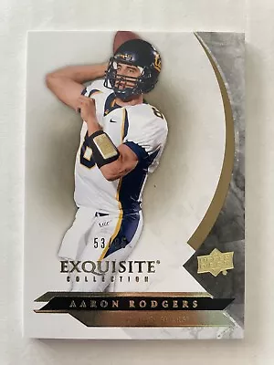 Aaron Rodgers 2012 Upper Deck Exquisite Collection Base /85 • $60