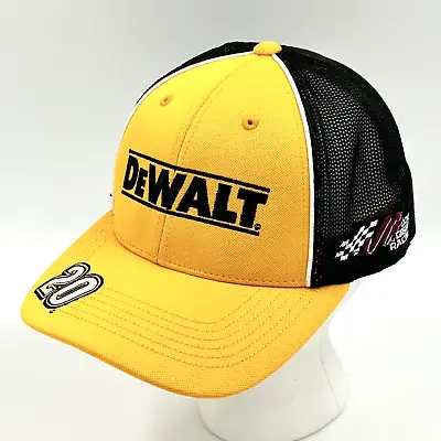 Matt Kenseth #20 Dewalt Sponsor Trucker Mesh Nascar Crew Hat Cap Joe Gibbs Crew • $12.80