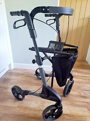 TOPRO TROJA Lightweight Foldable Rollator Zimmer Frame Seat And Bag FREEPOST  • £119.99