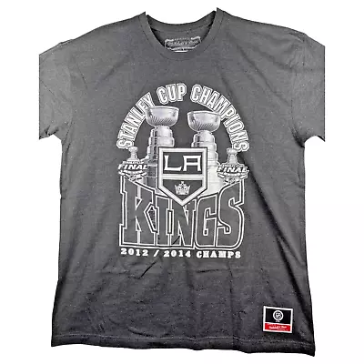 Size XL - Mitchell & Ness NHL Los Angeles LA Kings Stanley Cup Black T-Shirt • $30