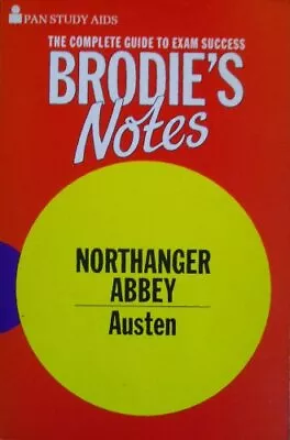 £8.66 • Buy  Brodie's Notes On Jane Austen's  Northanger Abbey  By J.M. Evans 