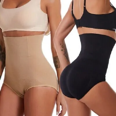 Womens Magic High Waist Slimming Knickers Briefs Firm Tummy Control Underwear • £5.19