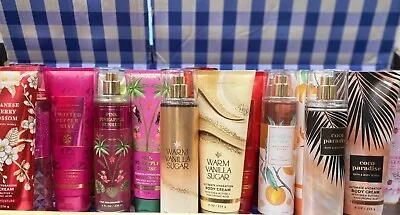 Bath And Body Works Set - Fine Fragrance MIST & Body CREAM - You Choose • $24.88