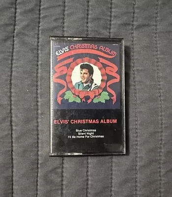 ELVIS PRESLEY Christmas Album Cassette Tape 1985 Classic RCA Records Collectable • $10