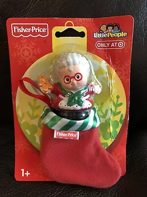 Mrs Claus Little People Figure Santa Wife Christmas Holiday Target Exclusive • $10