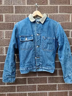 Vintage Polo Ralph Lauren Blue Denim Buffalo  Jacket  • $175