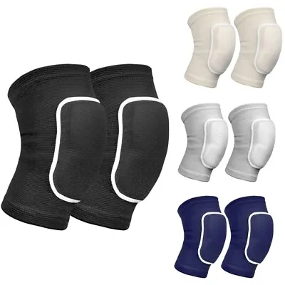 2 Pcs Knee Pads Compression Leg Sleeve Knee Sleeve For Wrestling Protector Gear • $16.11