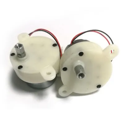 2 Pcs 3-9V Small DC Gearmotor Micro Low Slow Speed Gear Motor Metal Gearbox Mini • $10.99