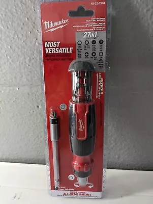 Milwaukee 48-22-2904 27-in-1 Versatile Ratcheting Multi-Bit Screwdriver P18 • $27.99