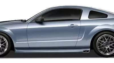 KBD Body Kits Eleanor 2 Pc Polyurethane Side Skirts For Ford Mustang 2005-2009 • $279