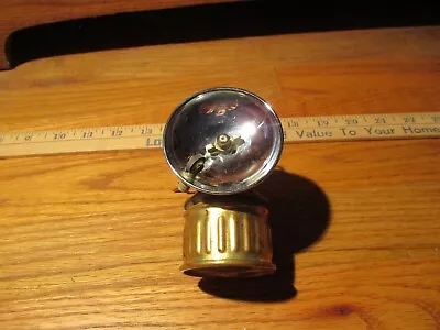 Vintage Justrite Brass Coal Miner's Carbide Lamp • $19.99