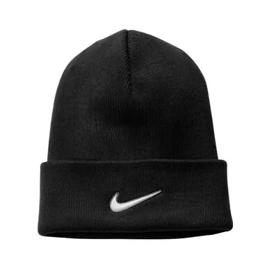 Nike Beanie Team Beanie Cuffed Warm Winter - Black - One Size • $19.99